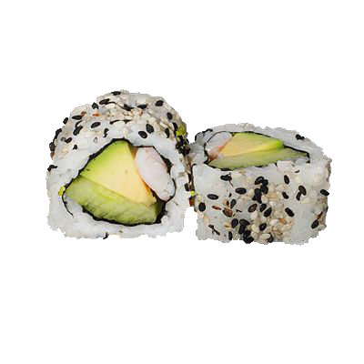 Surimi aguacate Sésamo Rollo