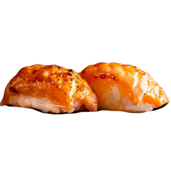 Nigiri Salmón flameado