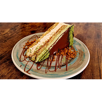 Tarta tiramisu de té verde